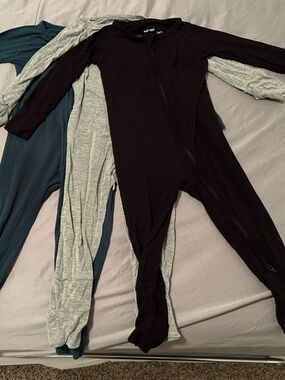 Little Sleepies 6-12 month onesies 3 pack